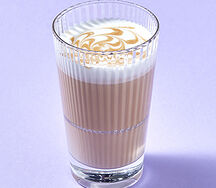 Латте с миндальным молоком 300 мл