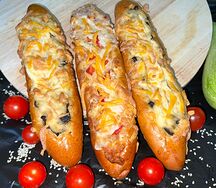 Багет с начинкой 