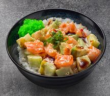 Поке с лососем