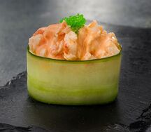 Гункан с креветкой