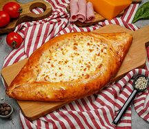 Лодочка Ветчина и сыр