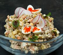 Столичный с говядиной