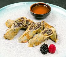 Блины с маком и медом