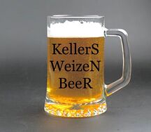 Լցնովի գարեջուր Kellers ցորենի