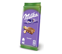 Milka պնդուկով սալիկ