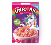 Kellogg’s unicorn strawberry flakes
