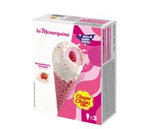 Chupa chups strawberry & cream corn