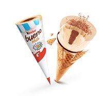Kinder bueno white cone