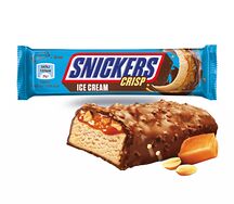 Snickers crisp ice cream bar
