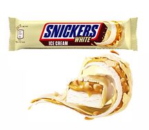 Snickers white ice cream bar