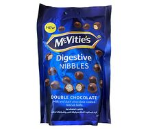 McVities digestive nibbles dark and milk chocolate