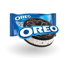 Oreo ice cream sandwich