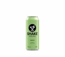 Shake cocktail’s mojito metal can