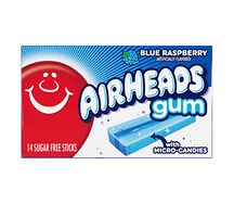 Airheads կապույտ ազնվամորու մաստակ