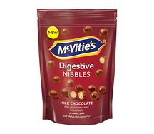 McVities digestive nibbles milk chocolate