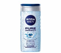 Nivea men pure impact shower gel