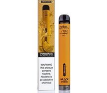Max puffs virginia tobacco