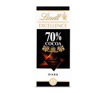 Lindt excellence 70% cocoa dark