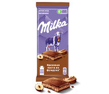 Milka պնդուկի կրեմ սալիկ