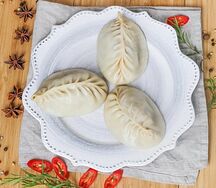 Манты с говядиной