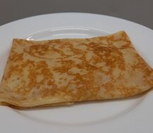 Блин с ветчиной и сыром