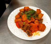 Жаркое с говядиной