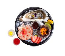 Сет Морской еж, устрица крупная и гребешок