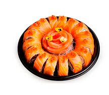 Сет фирменный лосось ролл и сашими