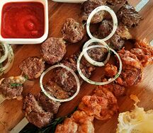 Шашлык из куриной грудки