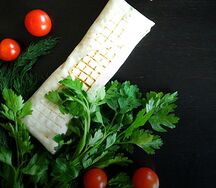 Шаверма с люля из свинины и говядины