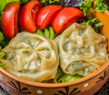 Манты с говядиной