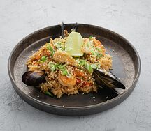 Рис с морепродуктами