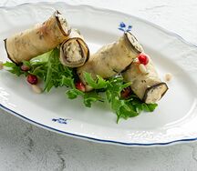 Рулетики из баклажанов