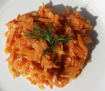 Капуста тушеная