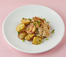 Жюльен с курицей и грибами