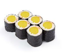 Мини ролл с такуаном