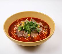 Рамен томатный терияки соус с курицей