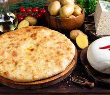Пирог с картошкой и сыром