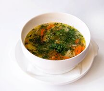 Суп с фрикадельками