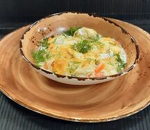 Пельмени с курицей запеченные