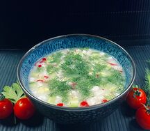 Окрошка на айране