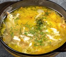 Суп-лапша с курицей