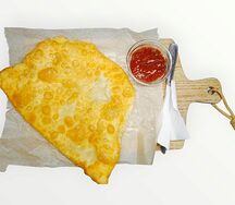 Чебурек с угрём