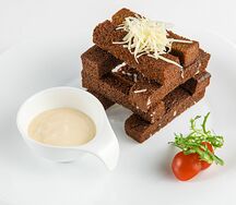 Ржаные гренки