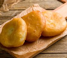 Пончик с кремом
