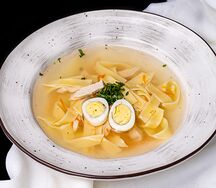 Домашняя куриная лапша