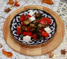Баклажаны с сыром фета