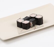 Мини-ролл с креветкой