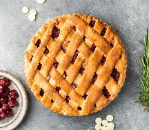 Тарт с вишней и белым шоколадом