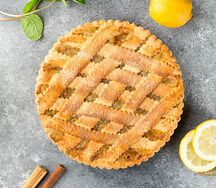 Тарт лимонный пряный